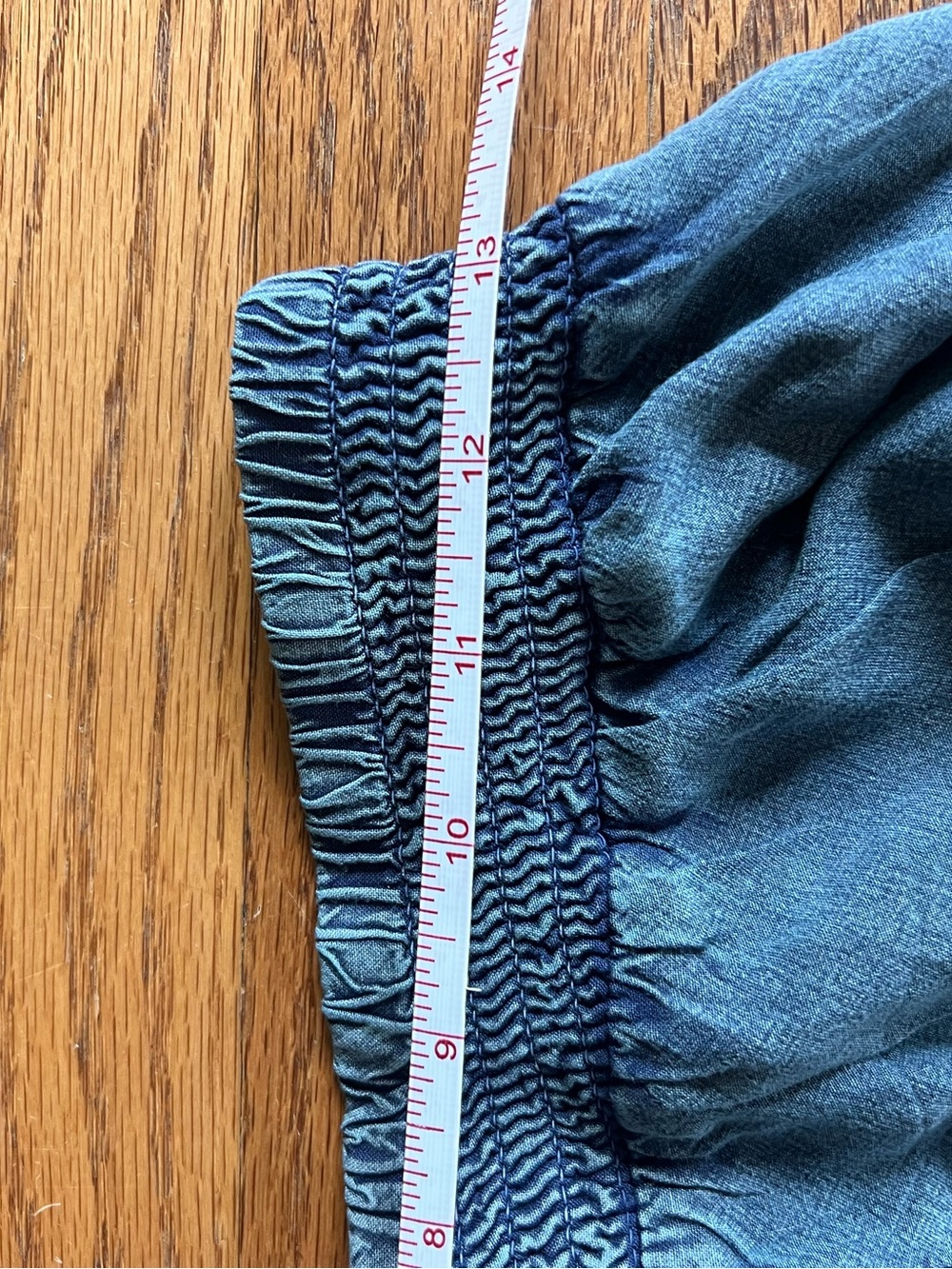 Mlle Gabrielle Blue Tiered Button-Front Midi Skirt - Picture 12 of 13